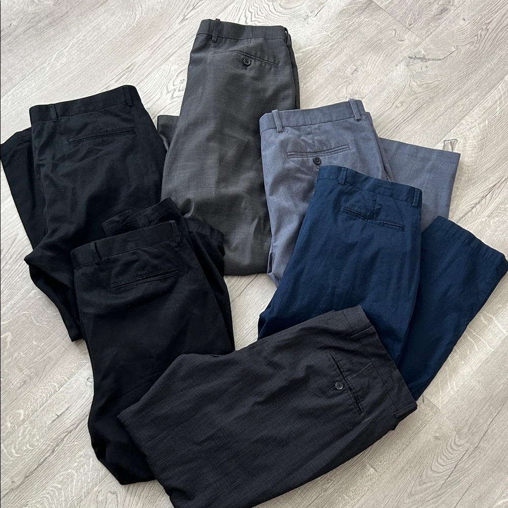 INC International Concepts Men's Dress Pants - Black, Gray, Blue